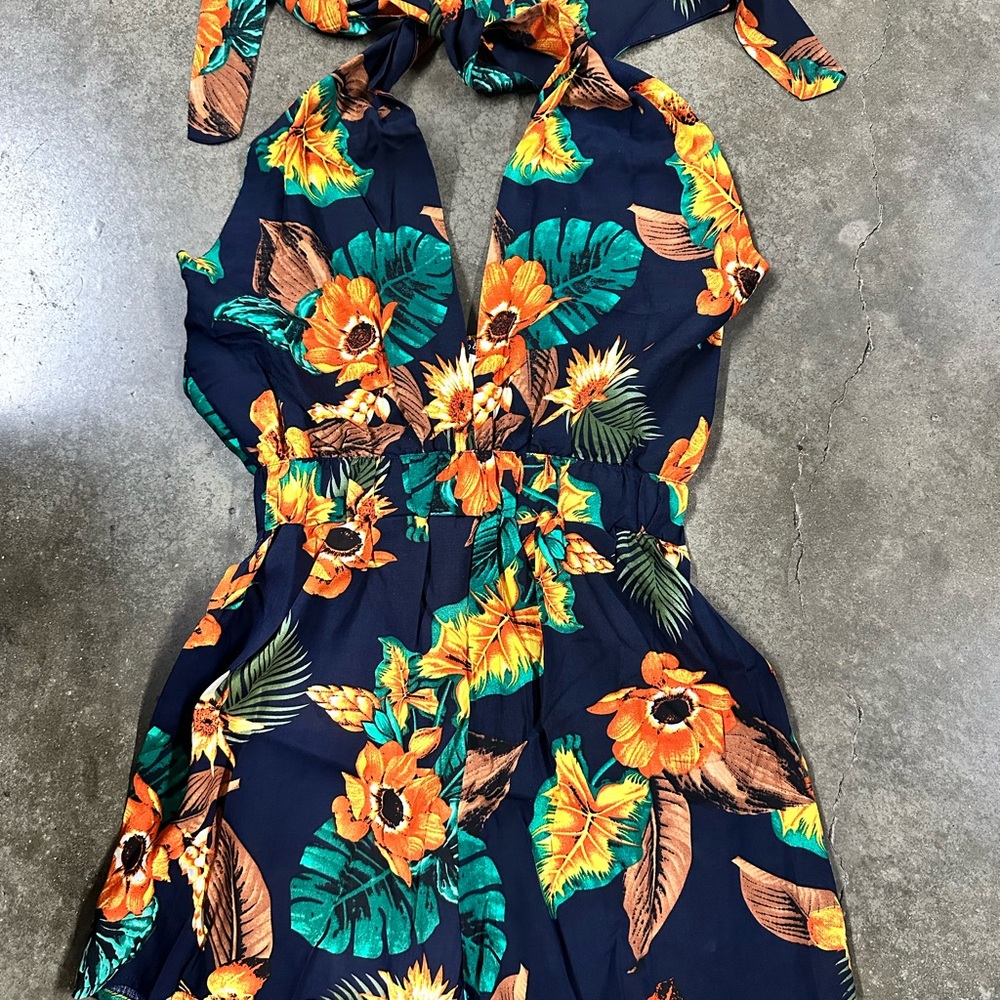 Floral Romper